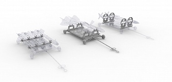 48527-1TMP Миниатюра УНИВЕРСАЛЬНАЯ ТРАНСПОРТНАЯ ТЕЛЕЖКА