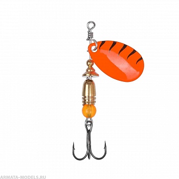 Блесна Вращ.премиум Инди 3 5гр цв. 214 оранжевый (PR-I3-214) Premier