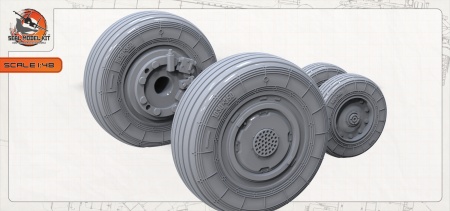 smk48073 Колеса под нагрузкой для су30см (Не для свободной продажи) Arma Models