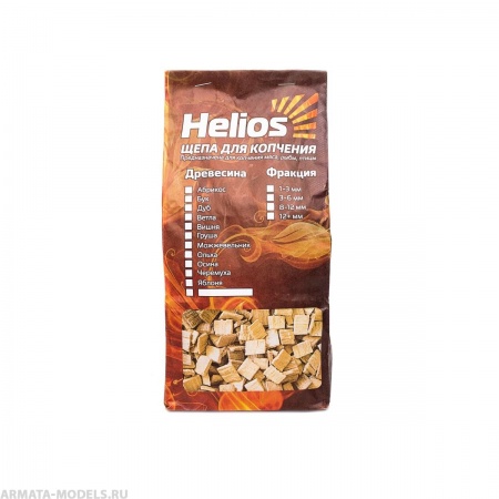 Щепа для копчения (дуб) 2 л Helios