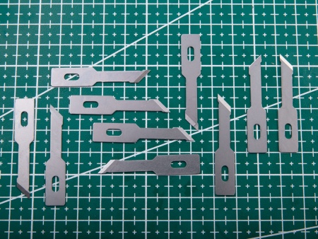 0633MCH Сменное лезвие модельного ножа №8 10 шт