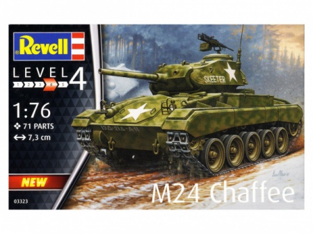 03323RE Лёгкий танк США M24 quot;Чаффиquot; Revell