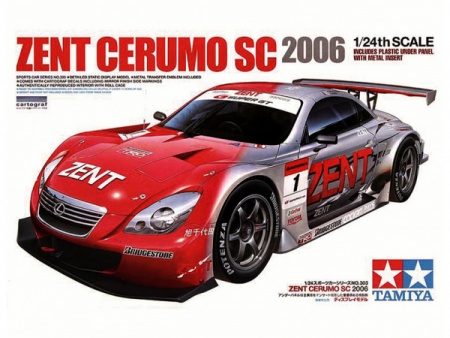 24303 Lexus ZENT Cerumo SC 2006 Tamiya