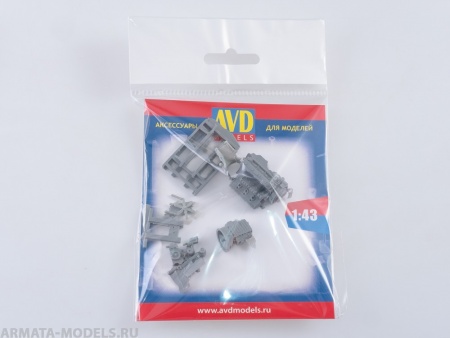 AVD143009401 Двигатель ЯМЗ-238 с КПП, 1 шт