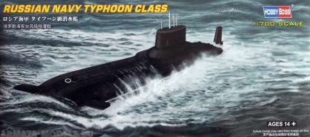 87019 Подводная лодка Russian Navy Typhoon Class Hobby Boss