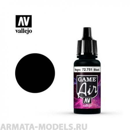 V-72751 Game Air  Черный б.17мл