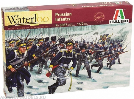 6067ИТ Солдатики Prussian Infantry Italeri
