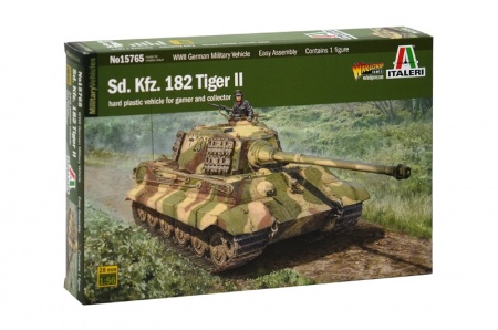15765ИТ ТАНК Sd. Kfz.182 TIGER II Italeri