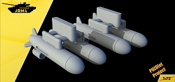 AM0020 Пилоны с ракетами Мишка 95