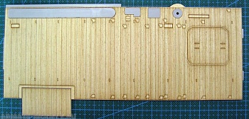 AW10012 Деревянная палуба для USS Ticonderoga CV-14