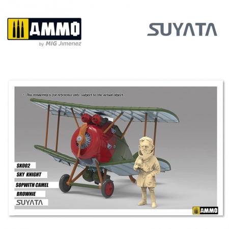 SK002 Сборная модель Sopwith Camel & “Brownie” Suyata
