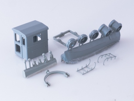 8004AVD Сборная модель Пневмоколесный каток Д-365 AVD Models