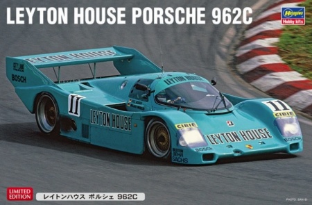 20411-Автомобиль LEYTON HOUSE PORSCHE 962C Hasegawa 20411-Автомобиль LEYTON HOUSE PORSCHE 962C Hasegawa