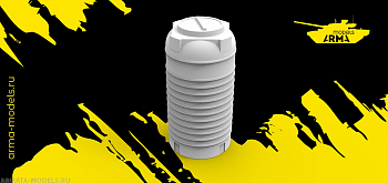 AM35156 Миниатюра Бочка пластиковая для воды 230 л