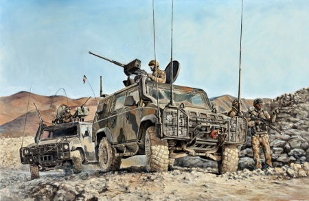 6504ИТ ВЕЗДЕХОД LMV LINCE Italeri