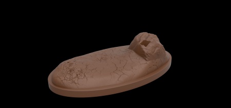 DINO35013-1 Подставка для фигурки Тираннозавр