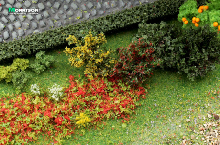 004pcr002 Цветочная присыпка для макета Красные цветы 100мл.