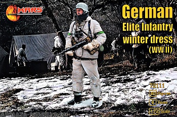 72111MR Набор фигур German Elite Infantry (Winter Dress) 1/72