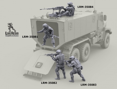 LRM35083 Современный солдат Российской Армии - стрелок - 28 Live Resin
