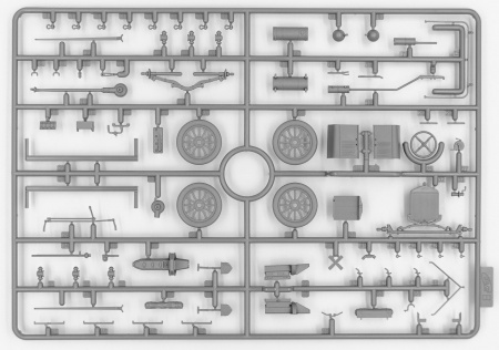 35668 Model T 1917 LCP с экипажем ANZAC ICM
