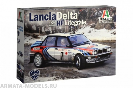3658ИТ Автомобиль LANCIA DELTA HF INTEGRALE Italeri