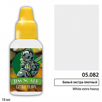 05.082JIM Краска Белый экстра плотный