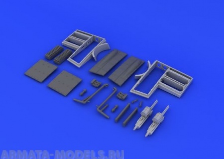 648201ED Spitfire Mk.VIII Gun Bays 1/48