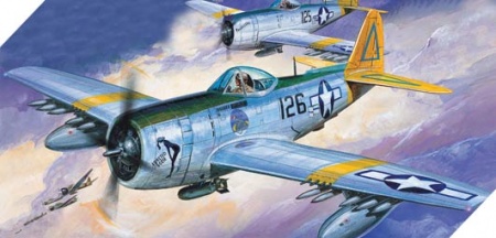 12281  Игрушка  авиация  P-47N Expected Goose Academy