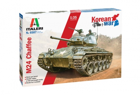 6587ИТ Танк M24 CHAFEE (10013160/170621/0366752, ИТАЛИЯ ) Italeri