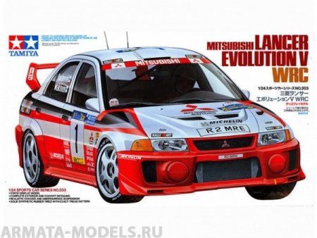 24203 Mitsubishi Lancer Evolution V Tamiya 24203 Mitsubishi Lancer Evolution V Tamiya
