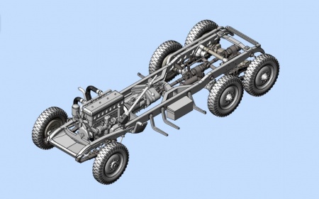 35538 Typ G4 (Kfz.21), Германский штабной автомобиль ІІ МВ ICM