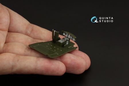 QD72046 3D Декаль интерьера кабины Uh-1B (Italeri)