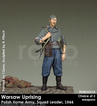 RDM35016 Польский солдат  Polish Home Army Squad Leader, 1944 RDM35016 Польский солдат  Polish Home Army Squad Leader, 1944