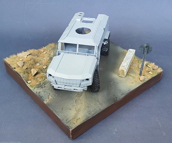 AM35119 Подставка для модели Тайфун ВДВ (масштаб 1/35)