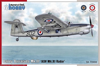 SH72408 Fairey Barracuda Mk.III 'ASV Mk.XI Radar'