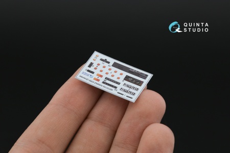 QD72145 3D Декаль интерьера КАМАЗ-5350