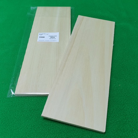 5508 ламель 6 мм - 100х300 мм - липа