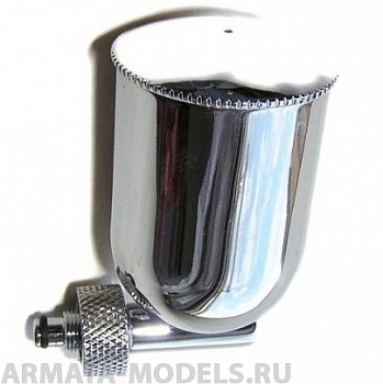 1522 Емкость с крышкой,  13 мл,трубка 90 градусов, гайка, металл