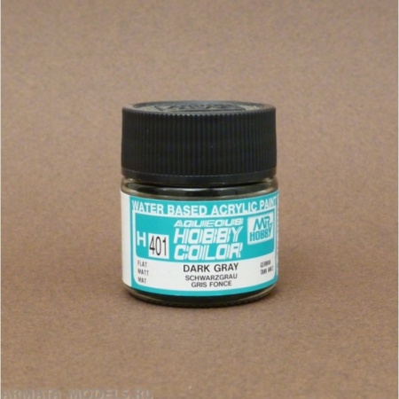 H401 Краска 10мл  DARK GRAY