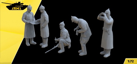 AM72488 Расчет финская кампания 5 фигур Arma Models