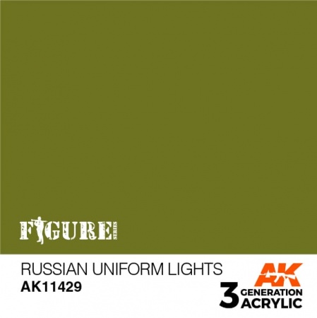 AK11429 Краска акриловая 3Gen Russian Uniform Lights