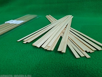 5119 рейки 0,6х6 - длина 300 мм - сосна- 50 шт 5119 рейки 0,6х6 - длина 300 мм - сосна- 50 шт