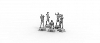 72123-1TMP ТЕХНИКИ ВКС РФ (ЗИМНЯЯ ФОРМА) Набор №17