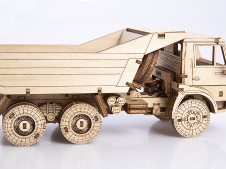 12004BAUMI Сборная модель КАМАЗ-5511 Cамосвал Baumi