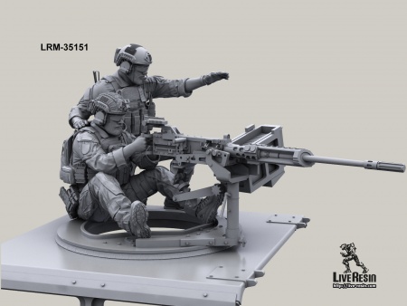 LRM35151 Помощник пулеметчика современных армий  Live Resin