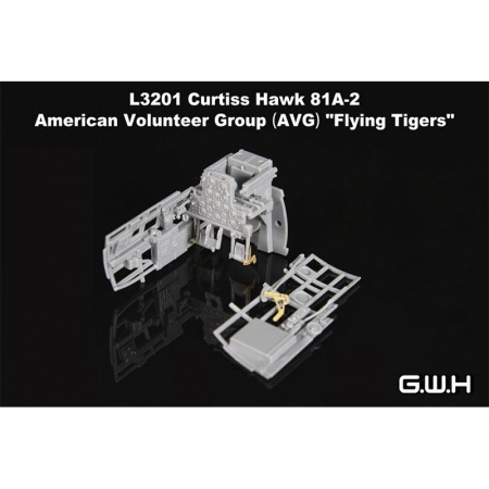 L3201 Самолет Curtiss Hawk 81-A2 Flying Tigers Great Wall