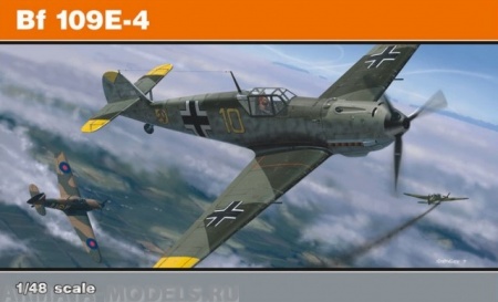 8263 Самолет Messerschmitt Bf 109E-4 EDUARD