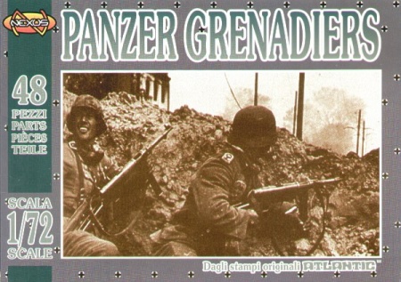 АТЛ019 Фигурки солдат Panzer Grenadiers Nexus Italeri