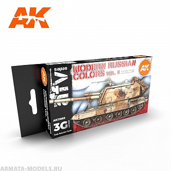 AK11663 Набор красок MODERN RUSSIAN COLOURS VOL 2 3G AK11663 Набор красок MODERN RUSSIAN COLOURS VOL 2 3G
