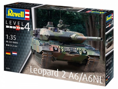 03281RE Танк Leopard 2A6/A6NL Revell